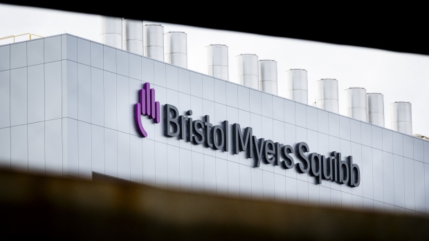 The Bristol Myers Squibb research and development center at Cambridge Crossing in Cambridge, Massachusetts, US, on Wednesday, Dec. 27, 2023. Bristol Myers Squibb Co. agreed to buy radiological drug developer RayzeBio Inc. for about $4.1 billion, the latest deal in a buying spree to bolster its pipeline. Photographer: Adam Glanzman/Bloomberg