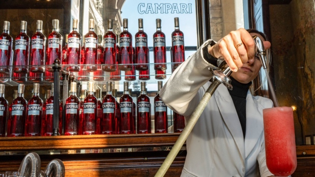 Campari sold shares and convertible bonds to finance the purchase of the Courvoisier cognac brand. Photographer: Francesca Volpi/Bloomberg