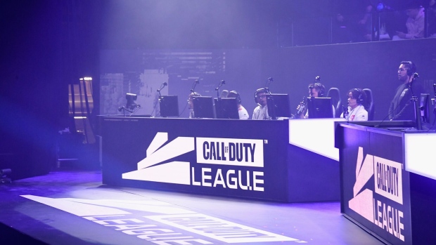A Call of Duty League stage in Minneapolis, Minnesota. 