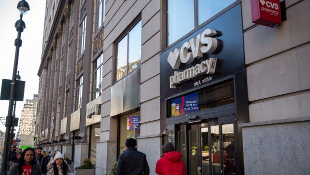 A CVS pharmacy in New York, US, on Sunday, Feb. 4, 2024. CVS Health Corp. is scheduled to release earnings figures on February 7. Photographer: Shelby Knowles/Bloomberg