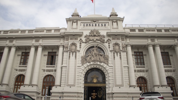 <p>The Legislative Palace in Lima, Peru.</p>