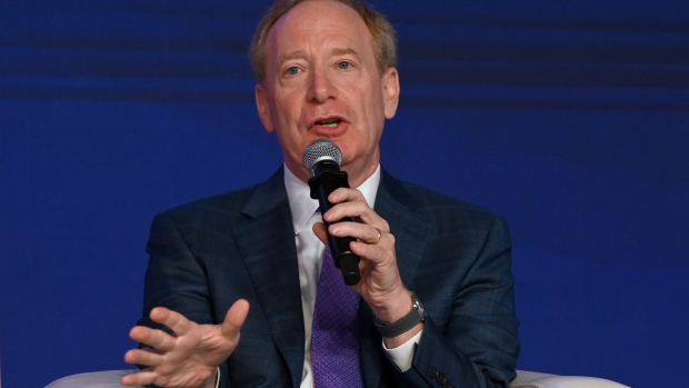 Microsoft’s Brad Smith has said that the company will work with unions on issues like the use of artificial intelligence.