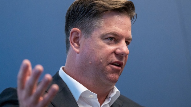 Mark Farrell speaks in an interview at Bloomberg’s San Francisco office.