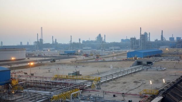 The al-Zour oil and gas refinery. Source: AFP/Getty Images