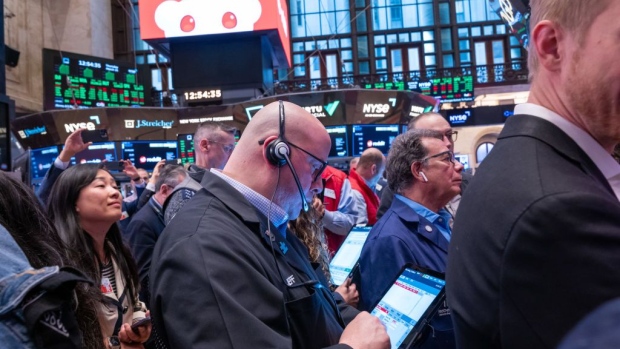 <p>The New York Stock Exchange prepares for Reddit's IPO.</p>