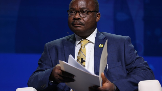 Ernest Addison, governor of Ghana’s central bank.