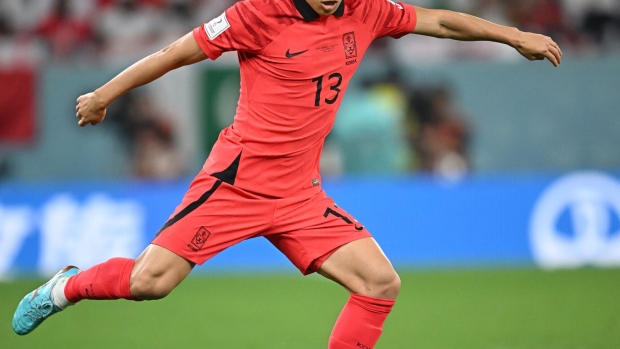 Son Jun-Ho during the FIFA World Cup Qatar 2022.