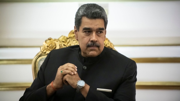 <p>Venezuelan President Nicolas Maduro</p>