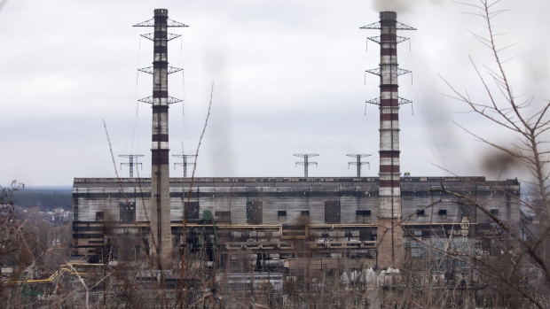 The Trypilska power station near Kyiv.