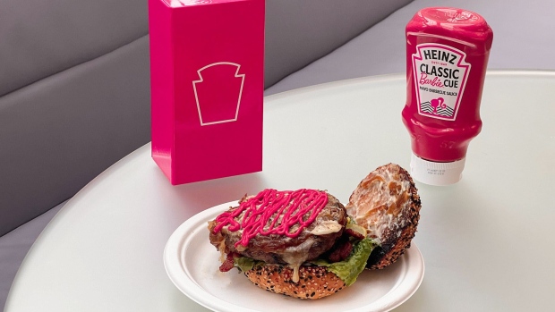 Squeezed onto a burger, Barbiecue does a good job of evoking a backyard cookout somewhere. Photographer: Evan Ortiz/Bloomberg