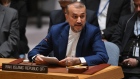Hossein Amir-Abdollahian speaks during a UN Security Council meeting in New York on April 18. Photographer: Angela Weiss/AFP/Getty Images