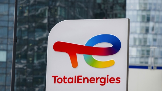 The TotalEnergies logo.