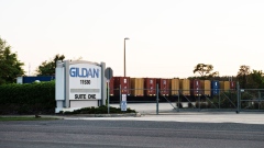 A Gildan distribution center in Jacksonville, Florida, US, on Saturday, March 30, 2024. Gildan Activewear Inc.’s former chief executive officer said he has a strategy to nearly double the clothing maker’s profits by 2028 if he returns to the job — and that investors will be better off with him than selling the company to the highest bidder.