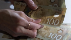 Canadian $100 bills