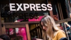 <p>An Express store in New York.</p>