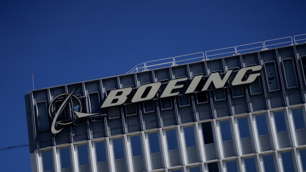 A Boeing Co. building.