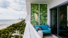 <p>A balcony room at the Faena Miami Beach, which garnered two keys.</p>