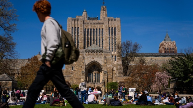<p>Colleges are grappling with how to handle pro-Palestinian demonstrations that have given rise to encampments and arrests at colleges, including Yale.</p>