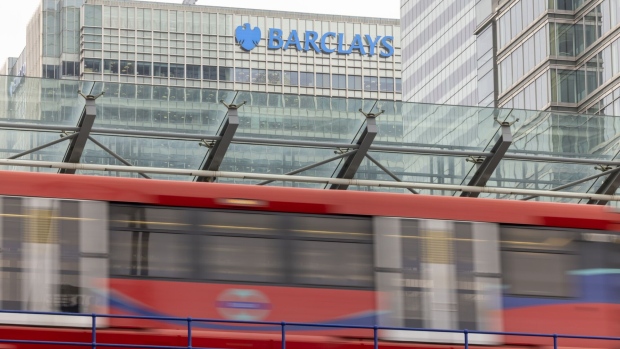 The headquarters of Barclays Plc in London. Photographer: Jason Alden/Bloomberg