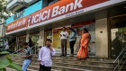 <p>An ICICI Bank branch in Mumbai.</p>