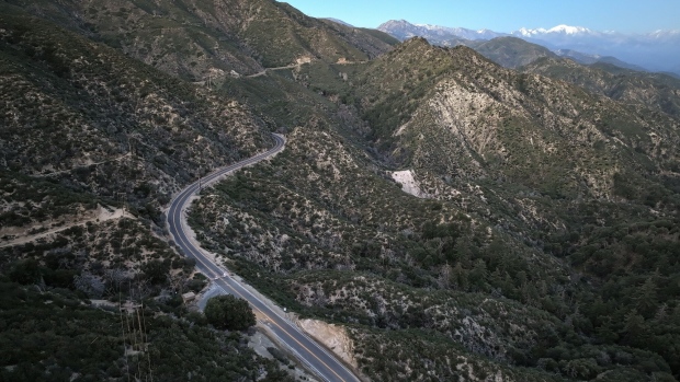 The San Gabriel Mountains National Monument in California.