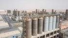 <p>Processing tanks at the Ruwais refinery and petrochemical complex in Al Ruwais, United Arab Emirates.</p>