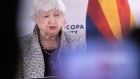 Janet Yellen speaks at the East Valley American Jobs Center in Mesa, Arizona, on May 4.