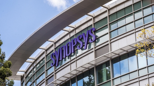 <p>The Synopsys headquarters in Mountain View, California.</p>