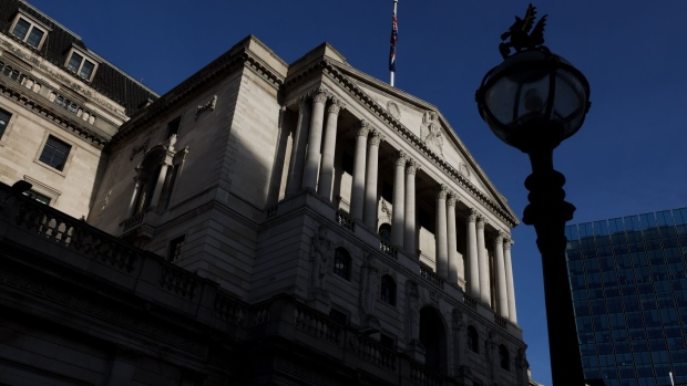 The Bank of England headquarters in the City of London. Photographer: Hollie Adams/Bloomberg