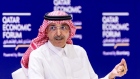 Mohammed Al-Jadaan  at the Qatar Economic Forum in Doha.