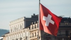A Swiss national flag.