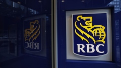 A Royal Bank of Canada (RBC) branch in the financial district of Toronto, Ontario, Canada, on Thursday, Aug. 24, 2023. Royal Bank of Canada said it plans to cut as much as 2% of its full-time equivalent staff in the coming quarter after a surge in expenses weighed on third-quarter results.