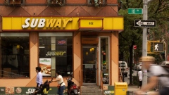 <p>A Subway Restaurant location in New York.</p>
