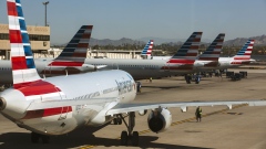 American airlines airplane