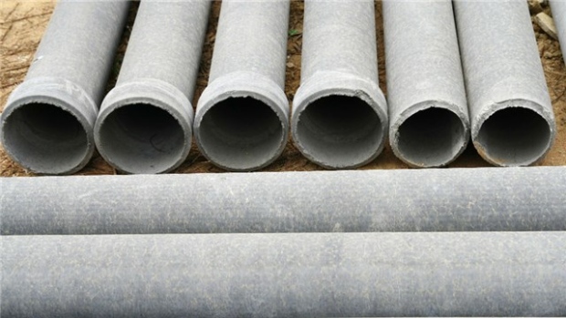 Cement pipes