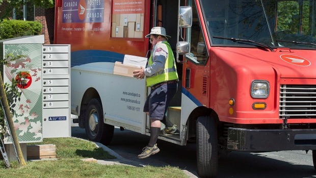 Canada Post Worker