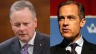 Bank of Canada's Stephen Poloz and Bank of England's Mark Carney