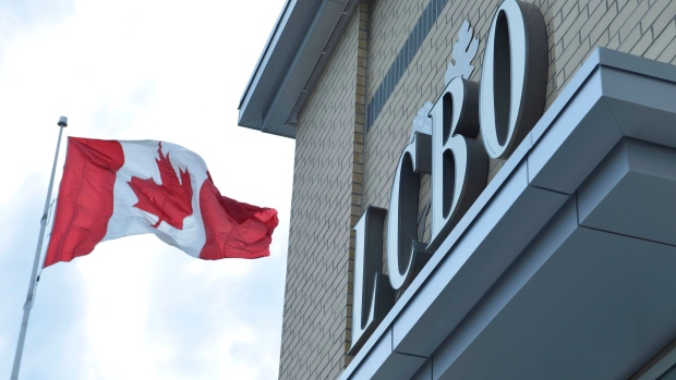 LCBO store in Bowmanville, Ontario