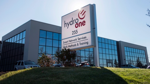 A Hydro One office in Mississauga, Ont.