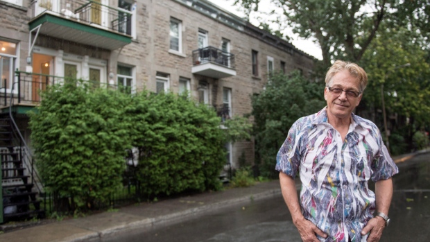 Richard Geoffrion is seen on hi street Thursday, September 8, 2016 in Montreal. Quebec