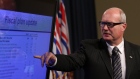 British Columbia Finance Minister Michael de Jong