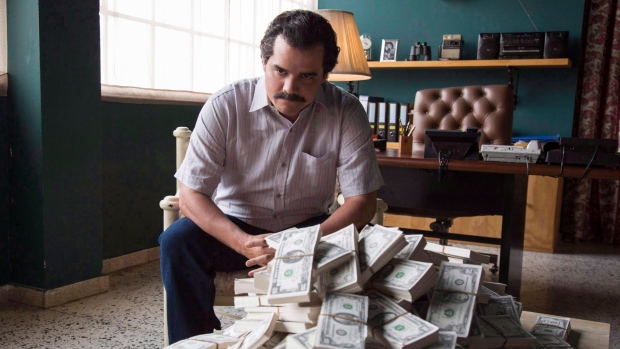 Wagner Moura as Pablo Escobar in the Netflix original series 'Narcos'