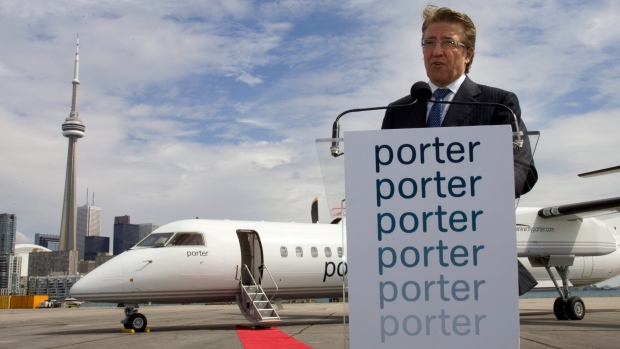 Porter Airlines president and CEO Robert Deluce in August 2006