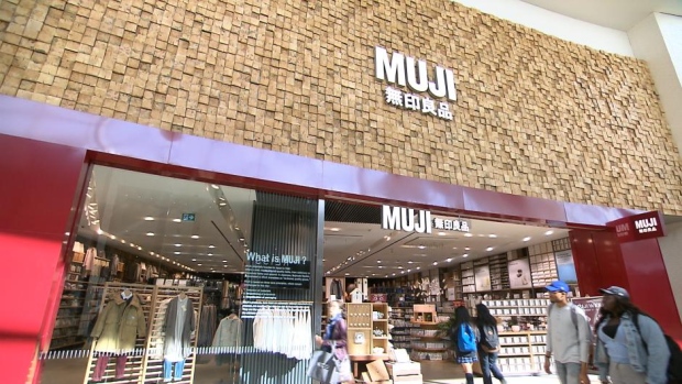 Muji store in Yorkdale Shopping Centre, Toronto