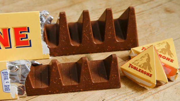 Toblerone changes its size