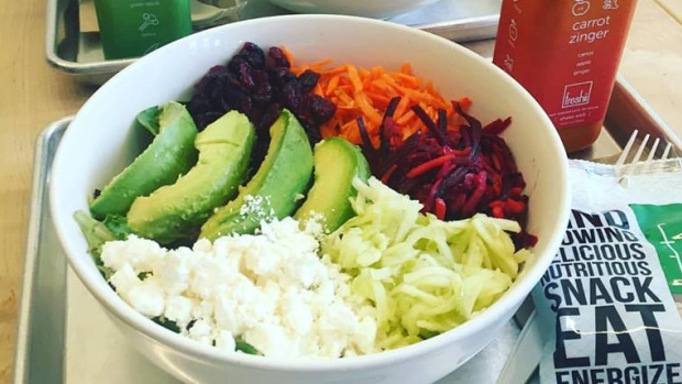 Freshii is known for its salads, wraps and rice bowls