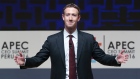  Mark Zuckerberg, chairman and CEO of Facebook, speaks at the CEO summit during the APEC forum