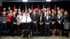 The Liberal cabinet poses for a photo in Calgary on Jan. 24, 2017