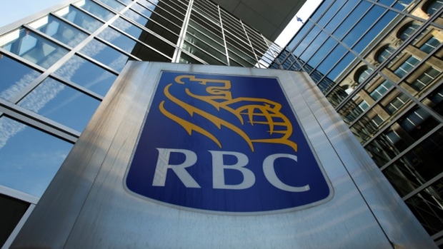 A Royal Bank of Canada sign is seen outside of a branch in Ottawa, Ont.