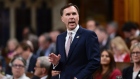Bill Morneau delivers the federal budget in the House of Commons on Parliament Hill in Ottawa. 